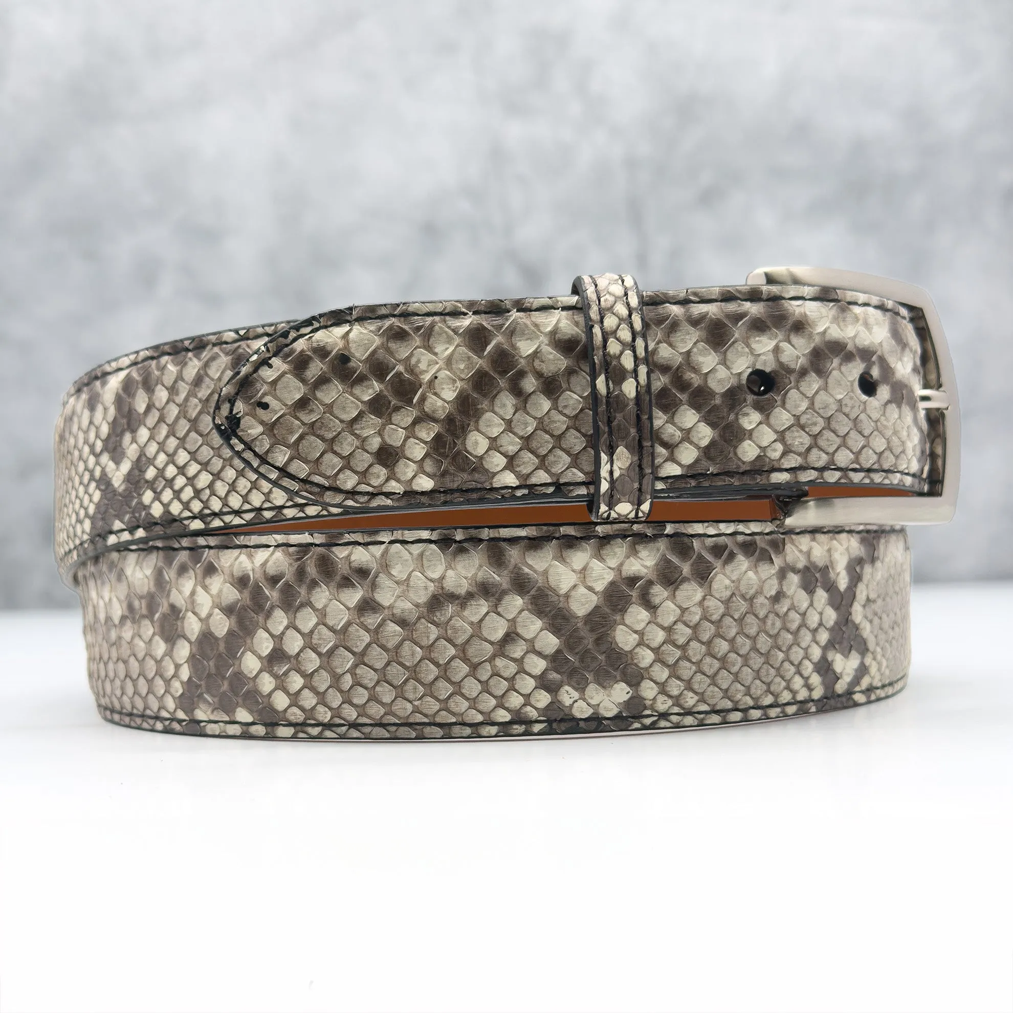 Python Belt: Natural Marked