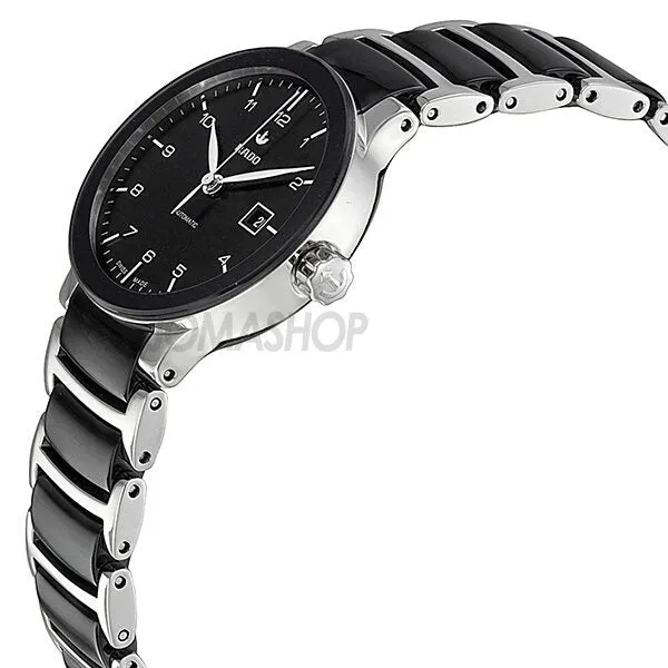Rado Centrix Automatic Black Dial Ceramic Ladies Watch R30942162
