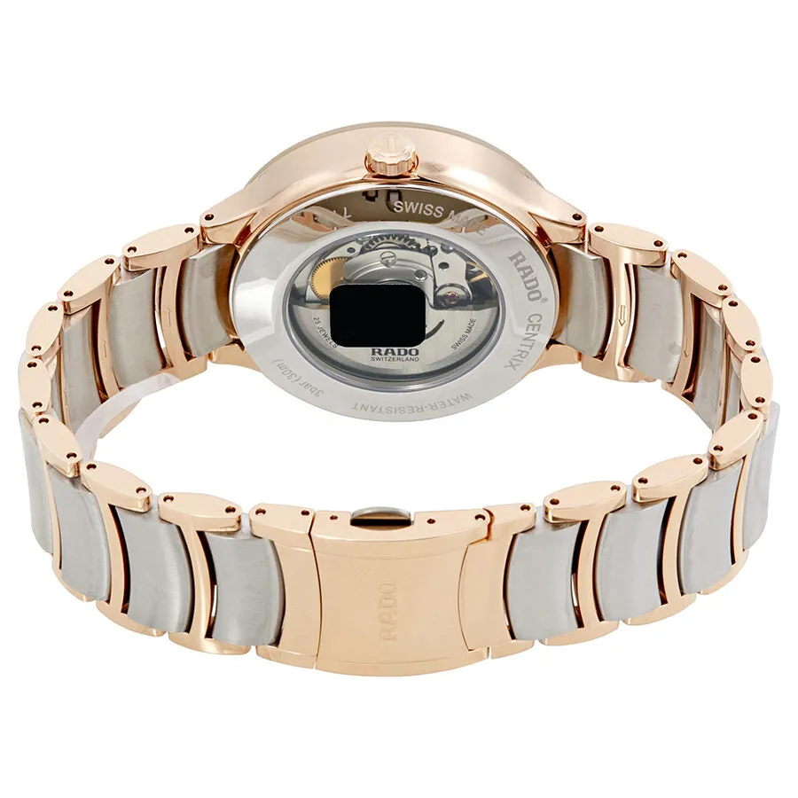 Rado Centrix Automatic Silver Dial Two-Tone Men's Watch R30162013