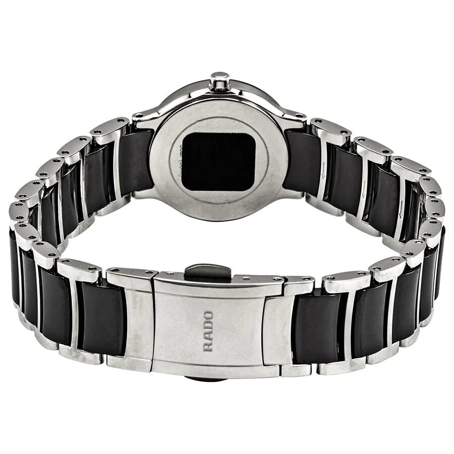 Rado Centrix Black Dial Steel and Ceramic Ladies Watch R30191712