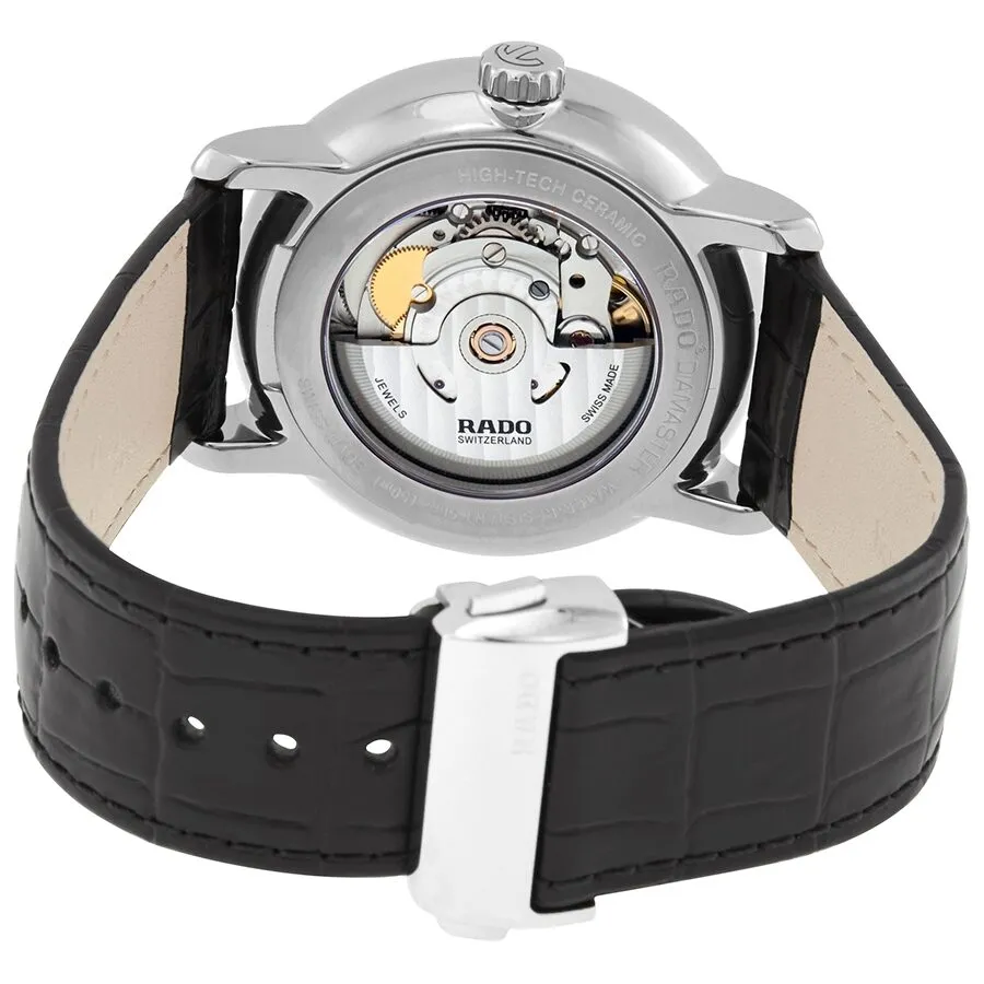 Rado DiaMaster Automatic Blue Dial Black Leather Men's Watch R14806206