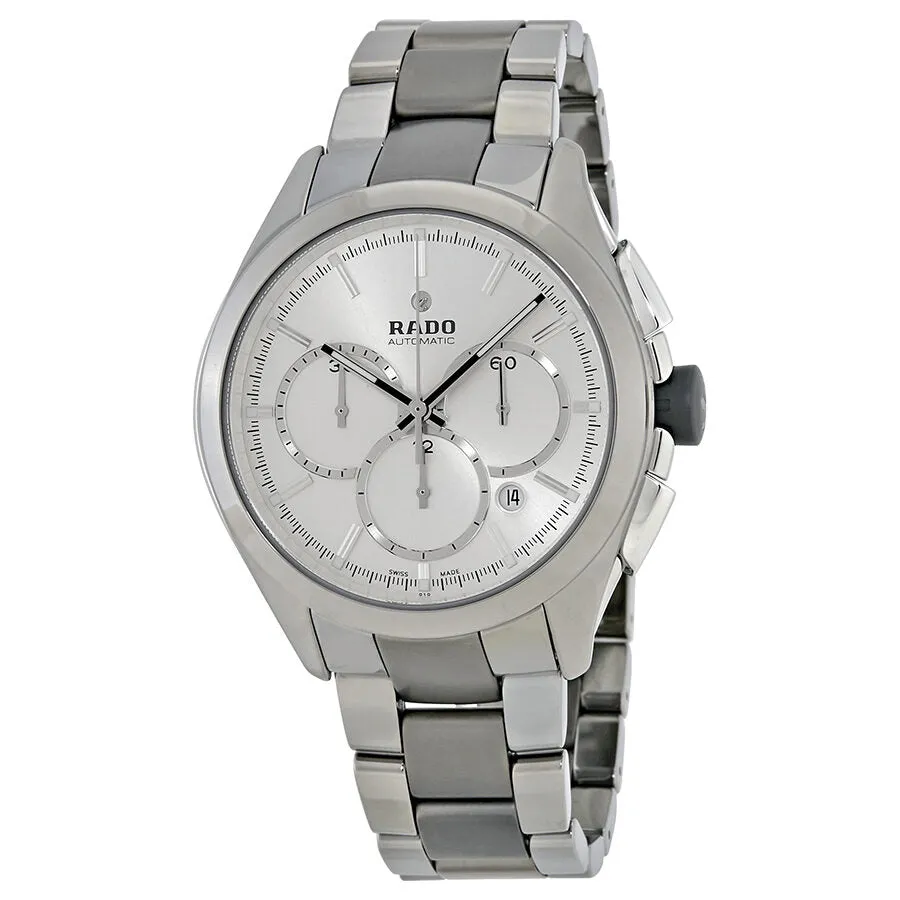 Rado Hyperchrome Chronograph Automatic Silver Dial Men's Watch R32276102