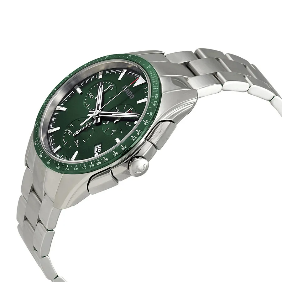 Rado HyperChrome Chronograph Green Dial Men's Watch R32259313