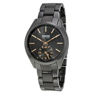 Rado Hyperchrome Dual Timer XL Touch Grey Ceramic Men's Watch R32102172