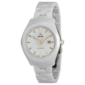 Rado Hyperchrome White Dial White Ceramic Ladies Watch R32257012