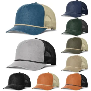 Richardson 939 Bachelor 5-Panel Rope Adjustable Snapback Closure Hat