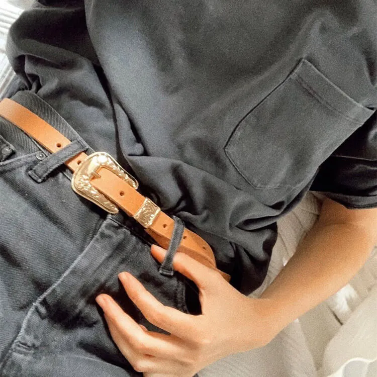 Rosette Belt Natural