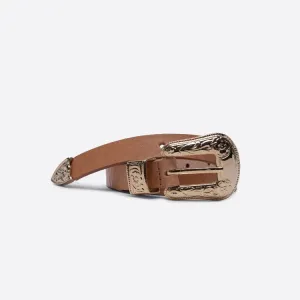 Rosette Belt Natural