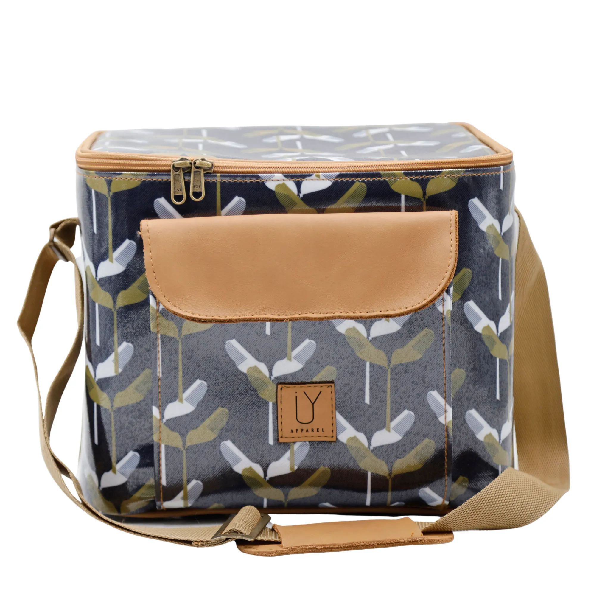 Sam Sling Cooler - Banana Leaf Midnight Green