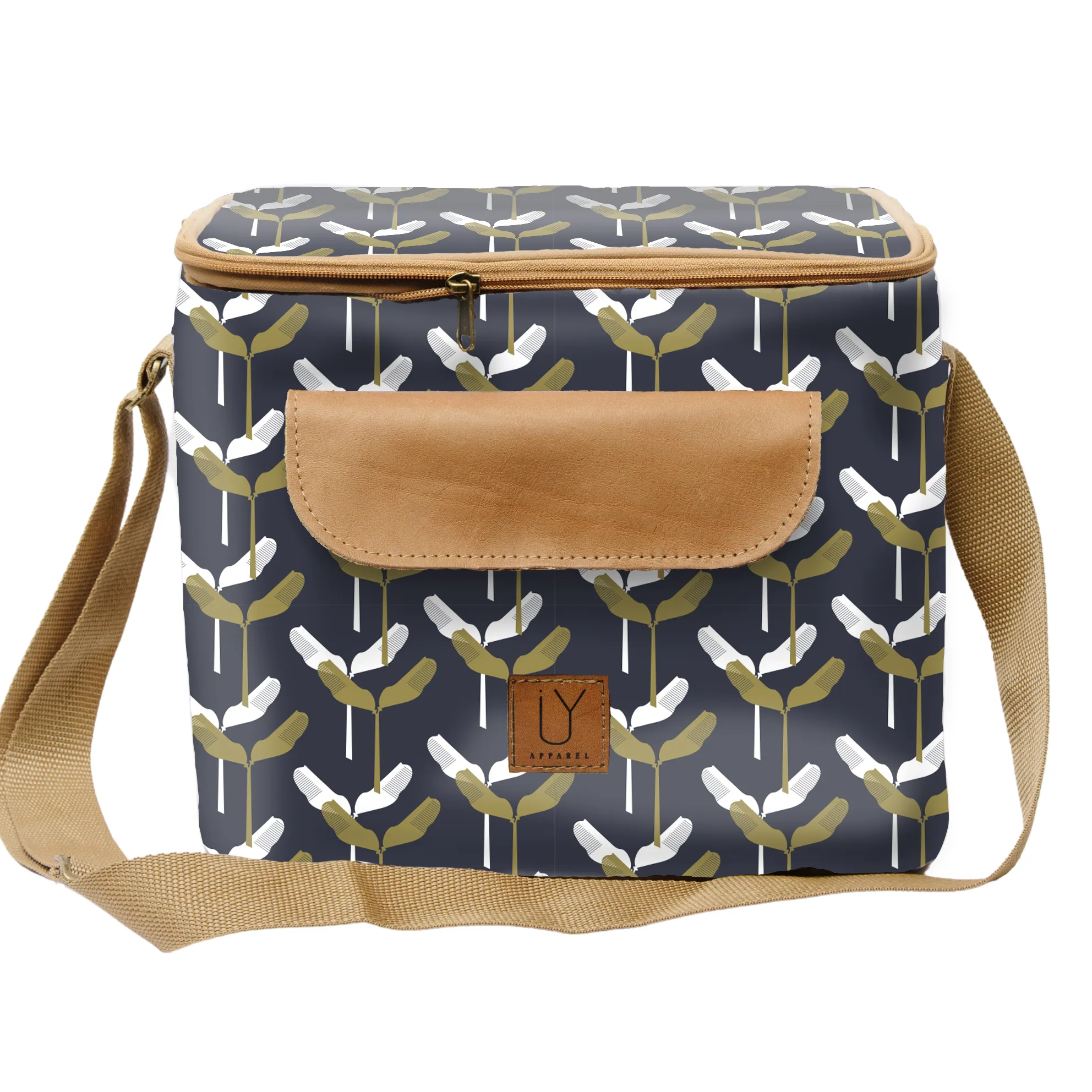 Sam Sling Cooler - Banana Leaf Midnight Green