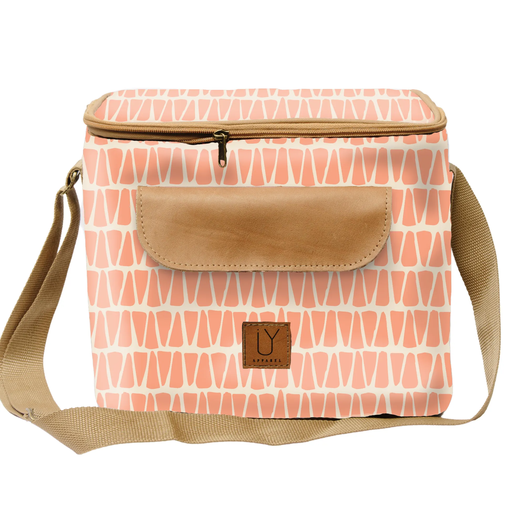 Sam Sling Cooler - Cracked Earth Coral