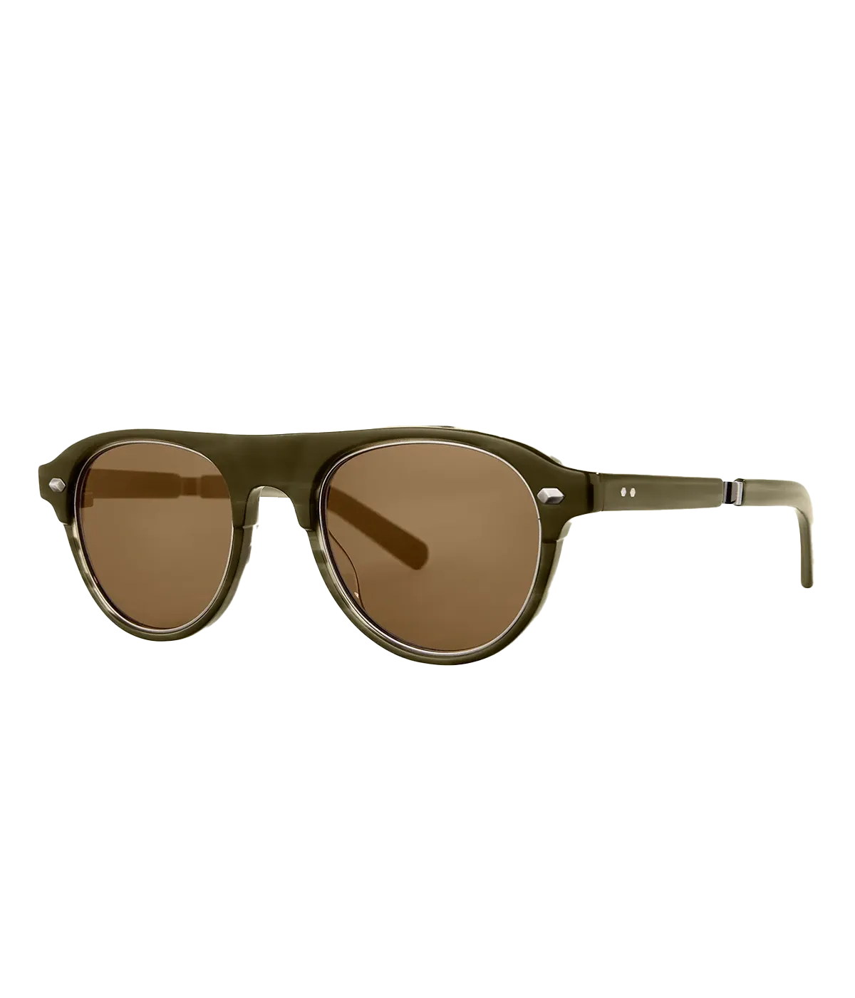 Stahl Sun 49 Sunglasses in Kelp & Pewter