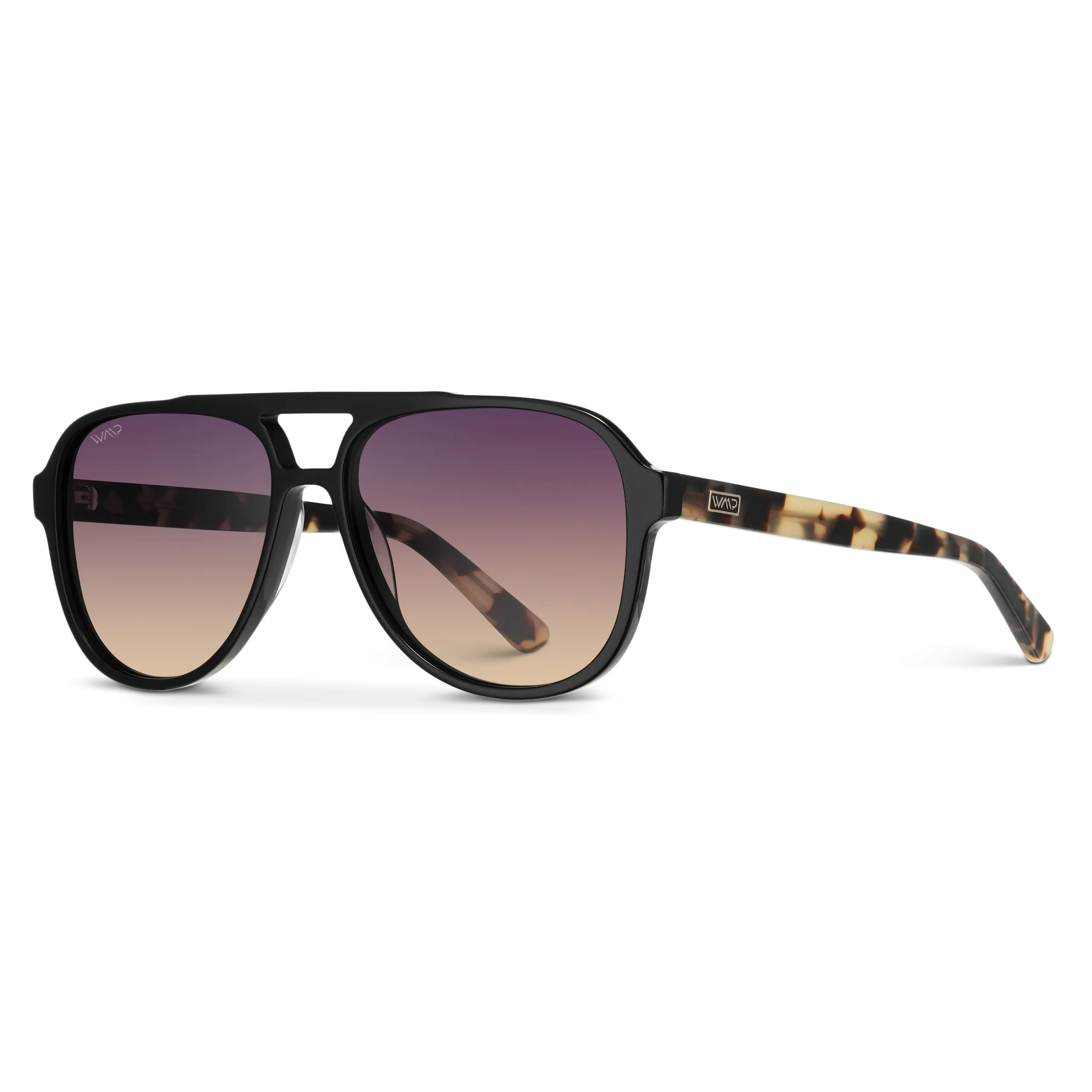 Sunglasses- Indie Blk Cream Tortoise/Sunset Lens