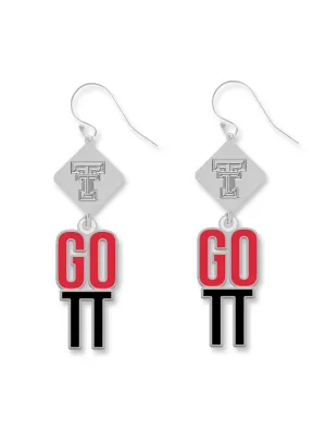 Texas Tech Red Raiders "Della" Go TT Earrings