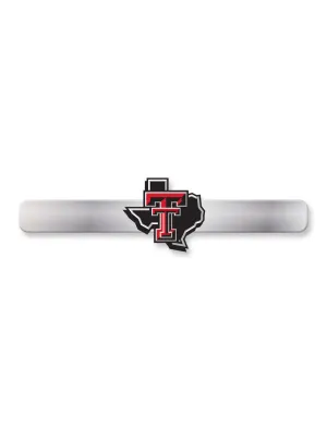 Texas Tech Silver Pride Logo Tie Bar