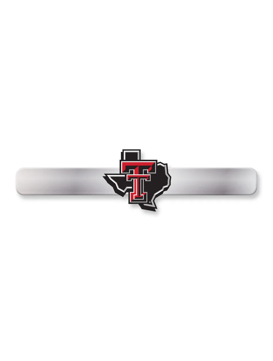 Texas Tech Silver Pride Logo Tie Bar