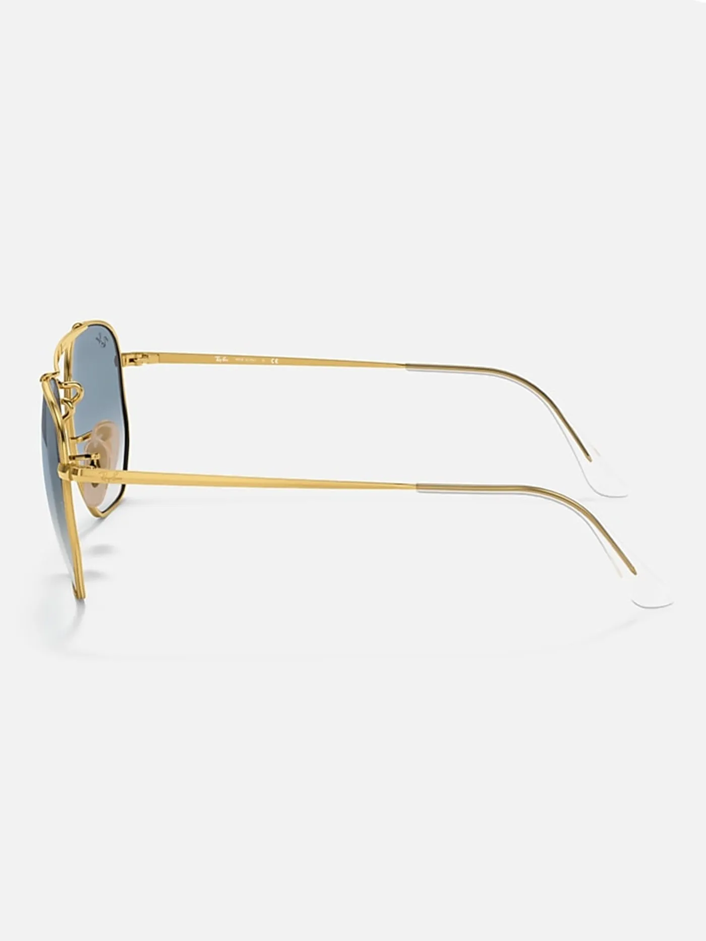 The Marshal Gold/Light Blue Gradient Sunglasses