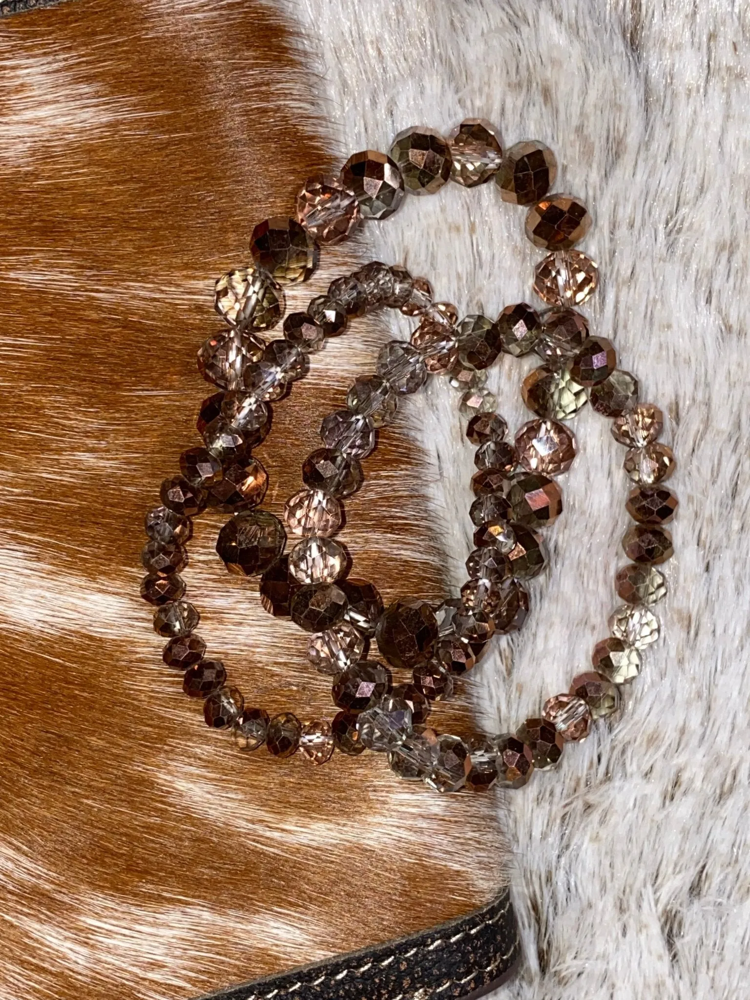 THREE STRAND BRACELETS
