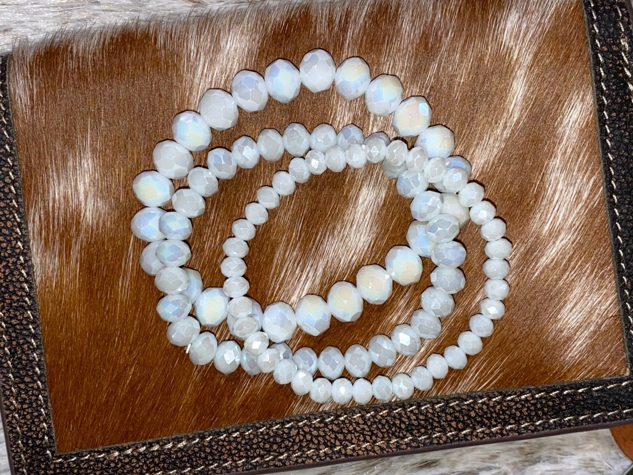THREE STRAND BRACELETS