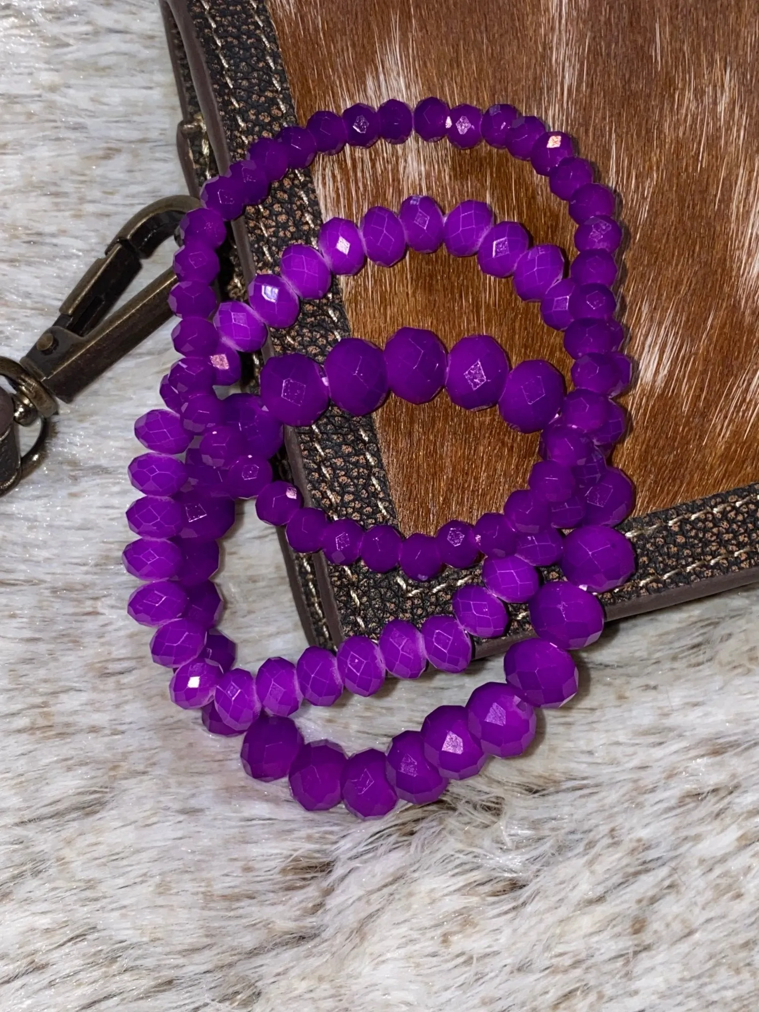 THREE STRAND BRACELETS