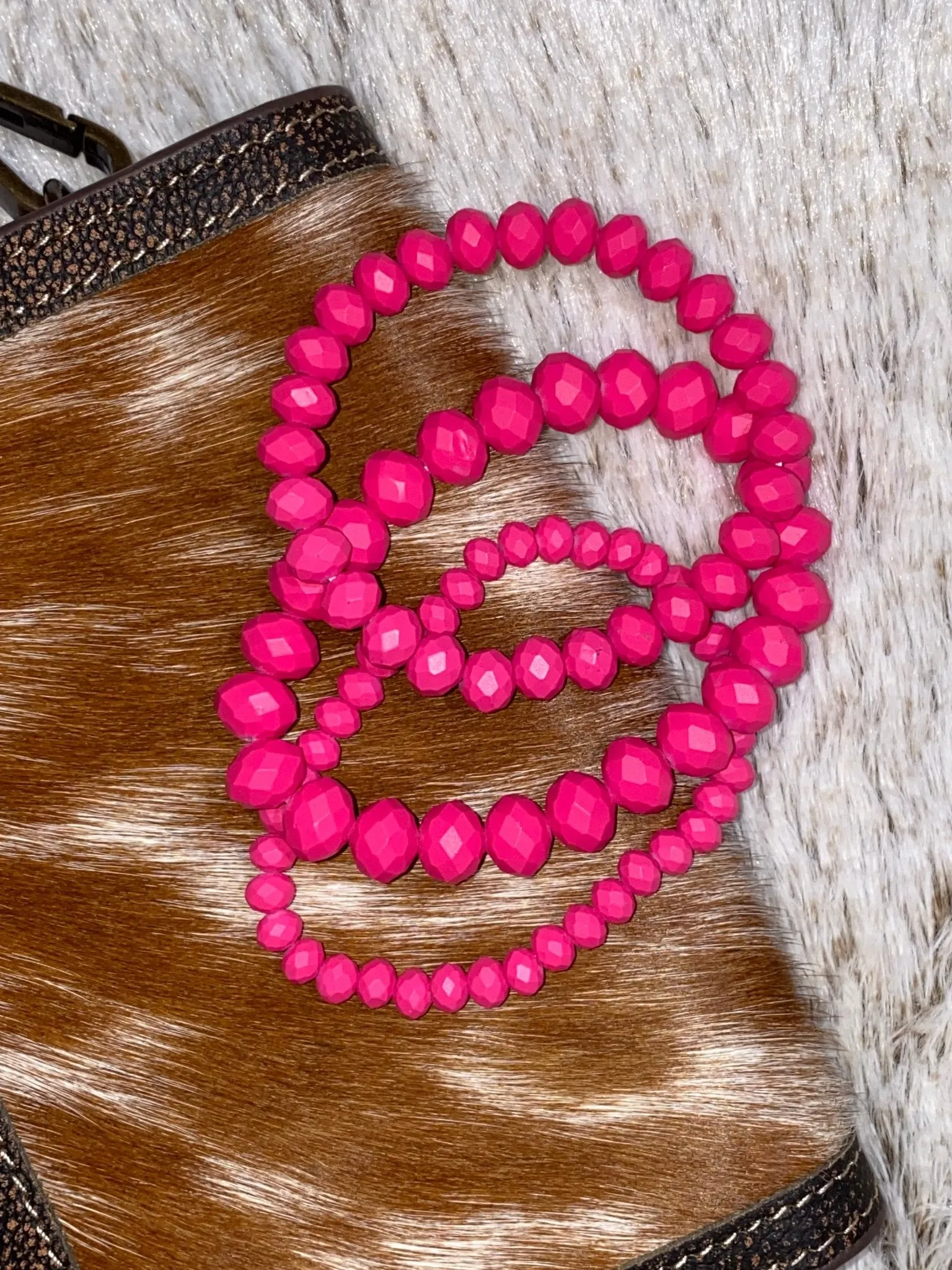 THREE STRAND BRACELETS