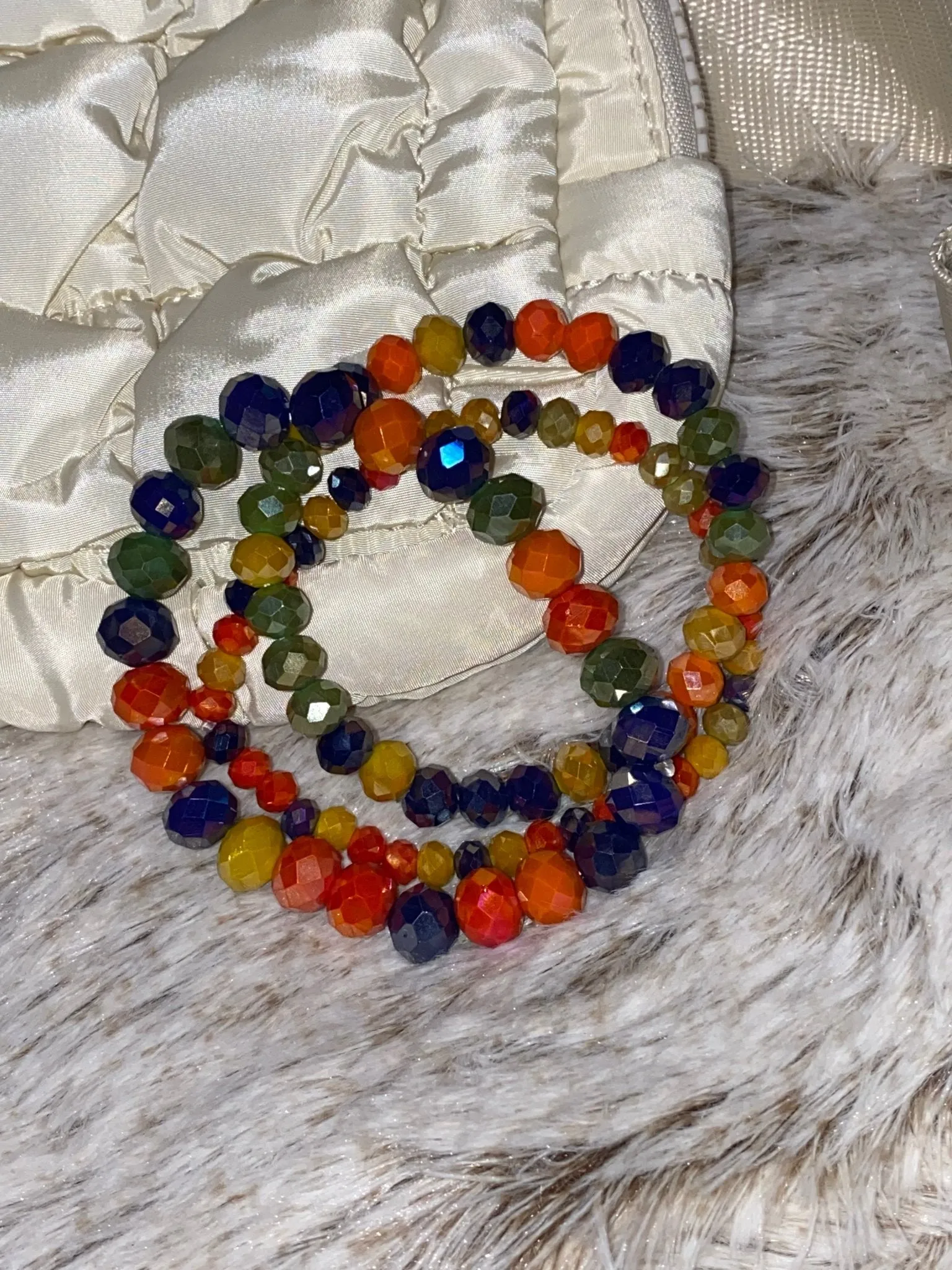 THREE STRAND BRACELETS