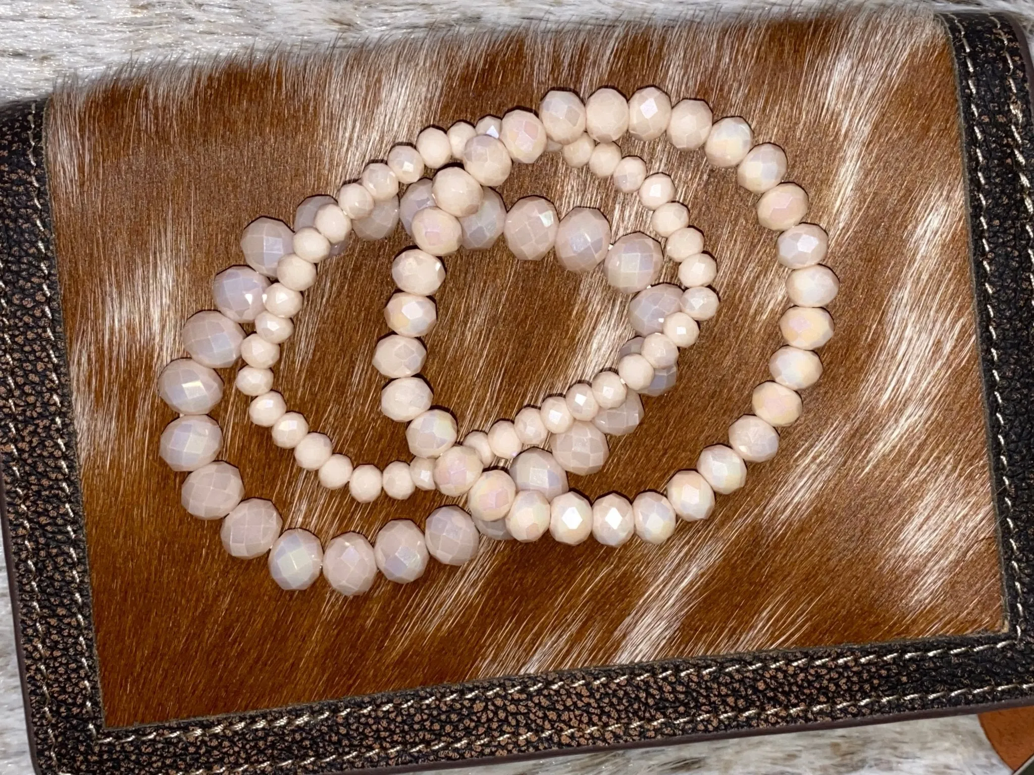 THREE STRAND BRACELETS