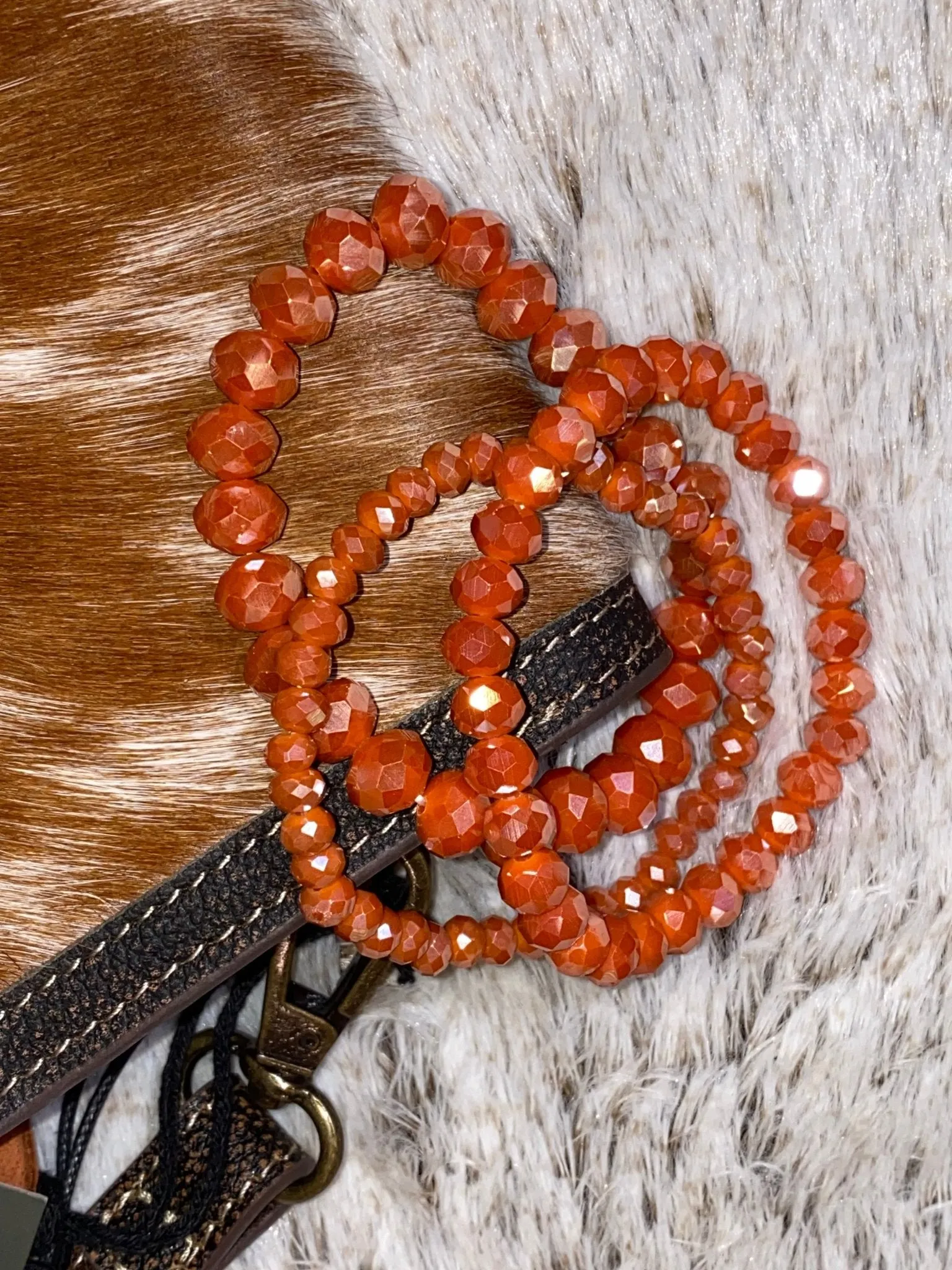 THREE STRAND BRACELETS