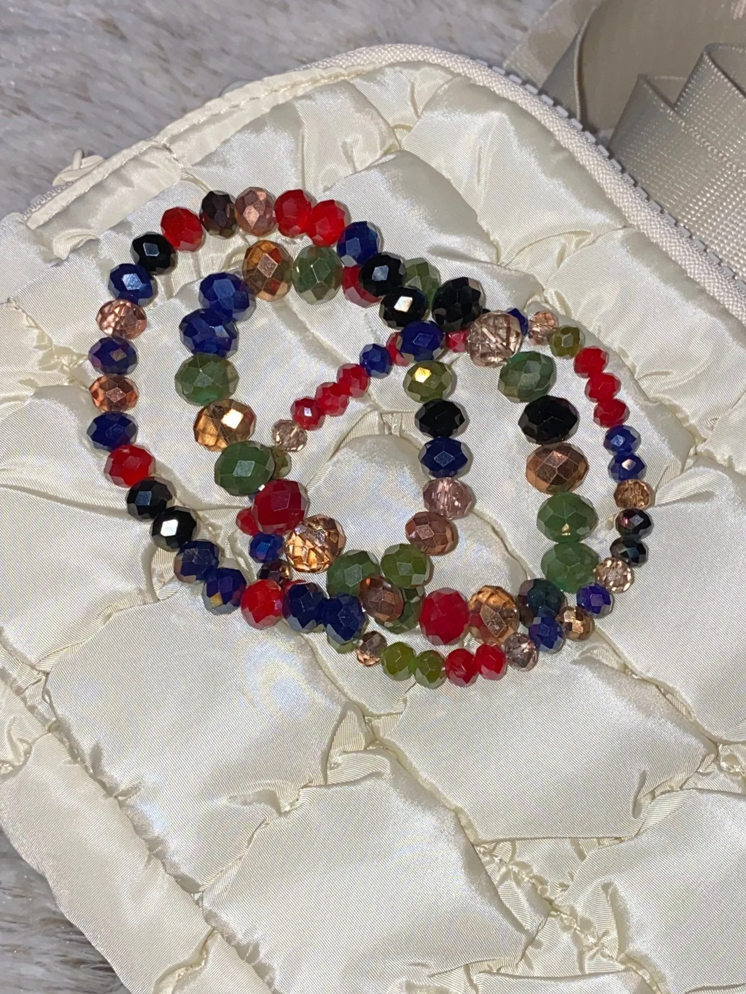 THREE STRAND BRACELETS