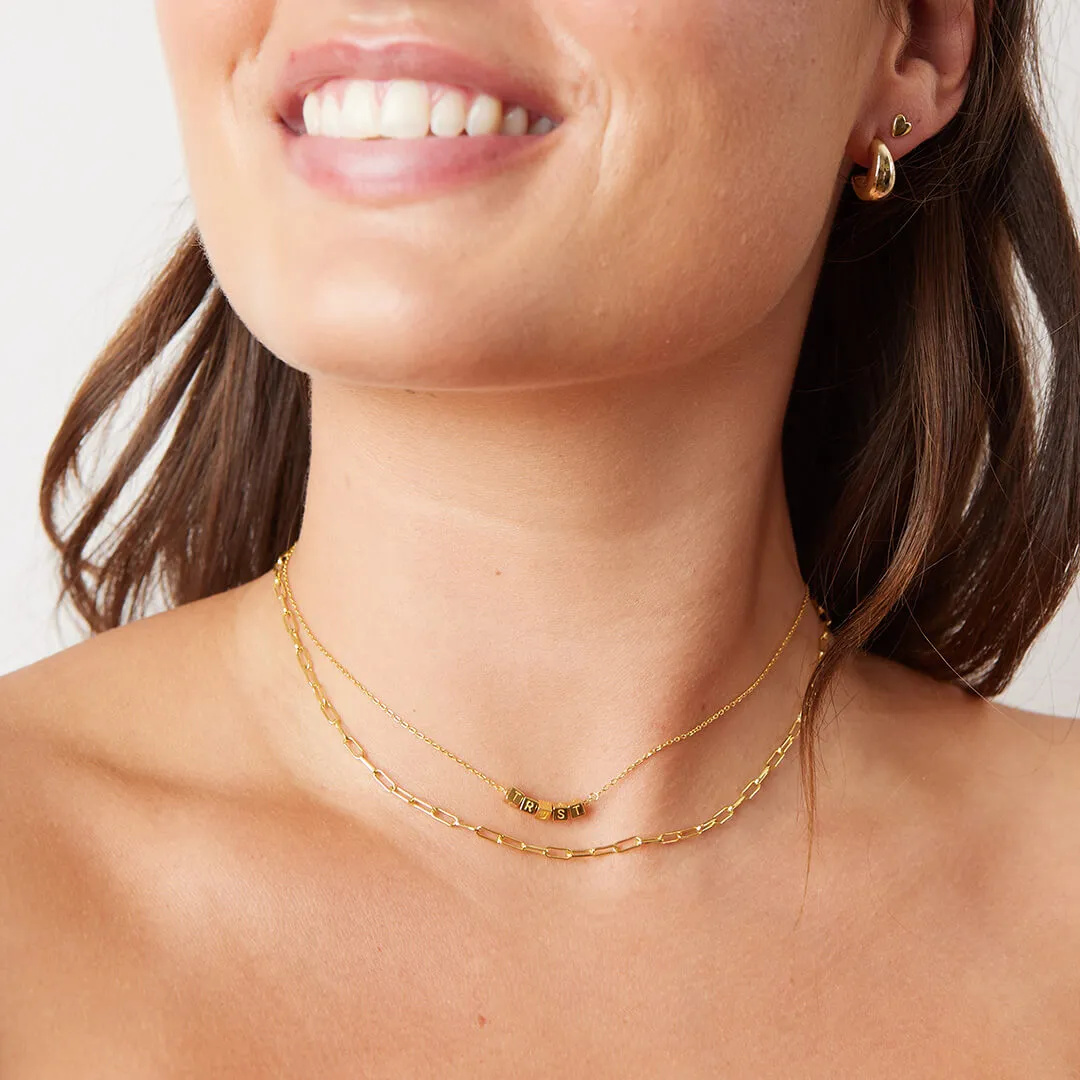Tiny Words Trust Necklace