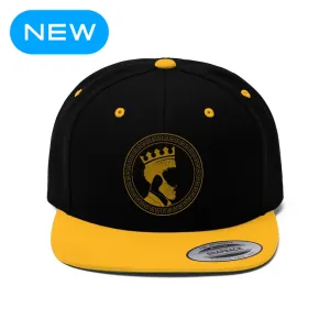 Unisex Flat Bill Hat