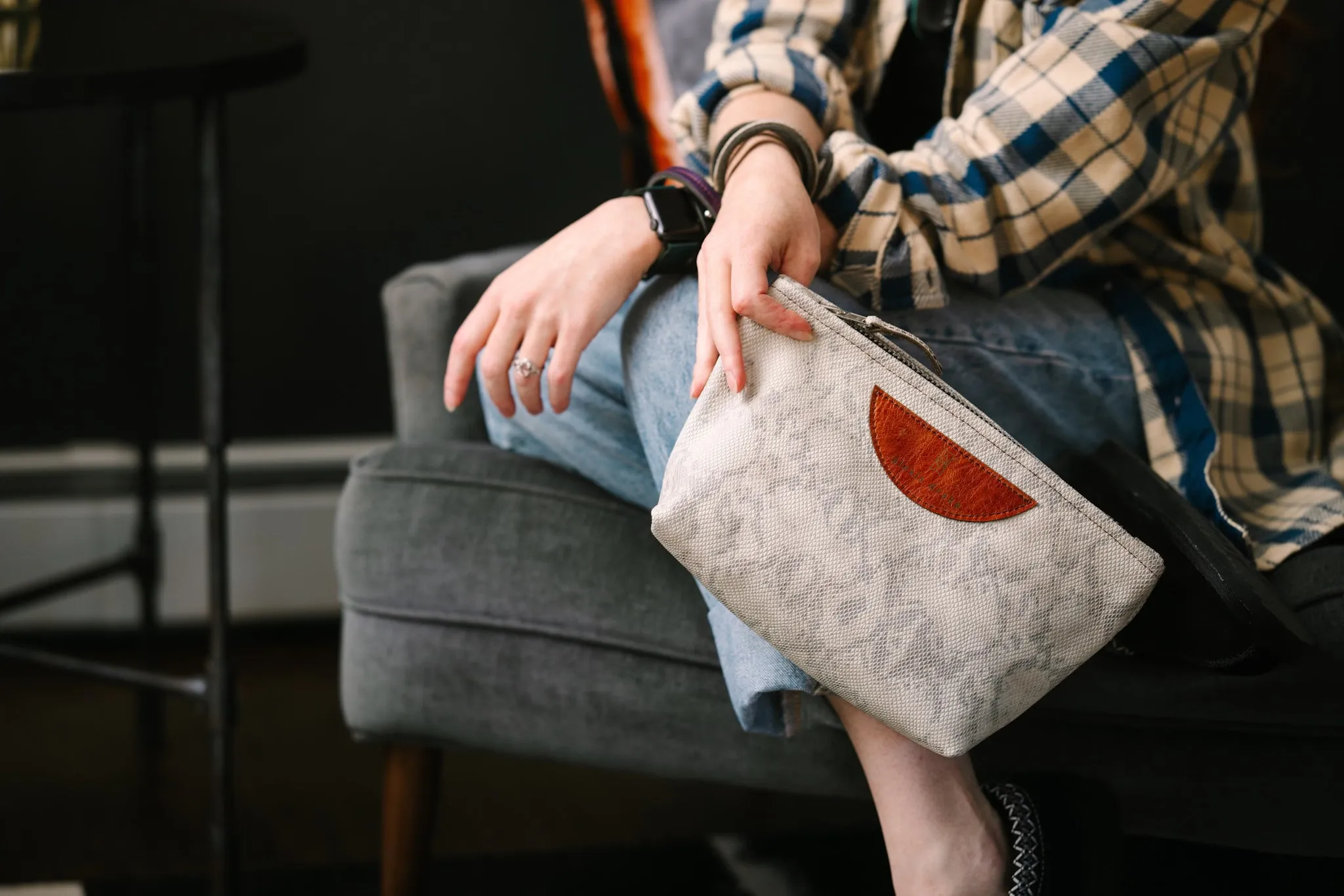 Western Woods Collection | Carry-More Clutch | Winter Python