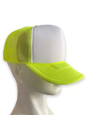 Yellow/White Front Trucker Hat